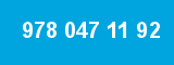 978 047 11 92 978 047 11 92